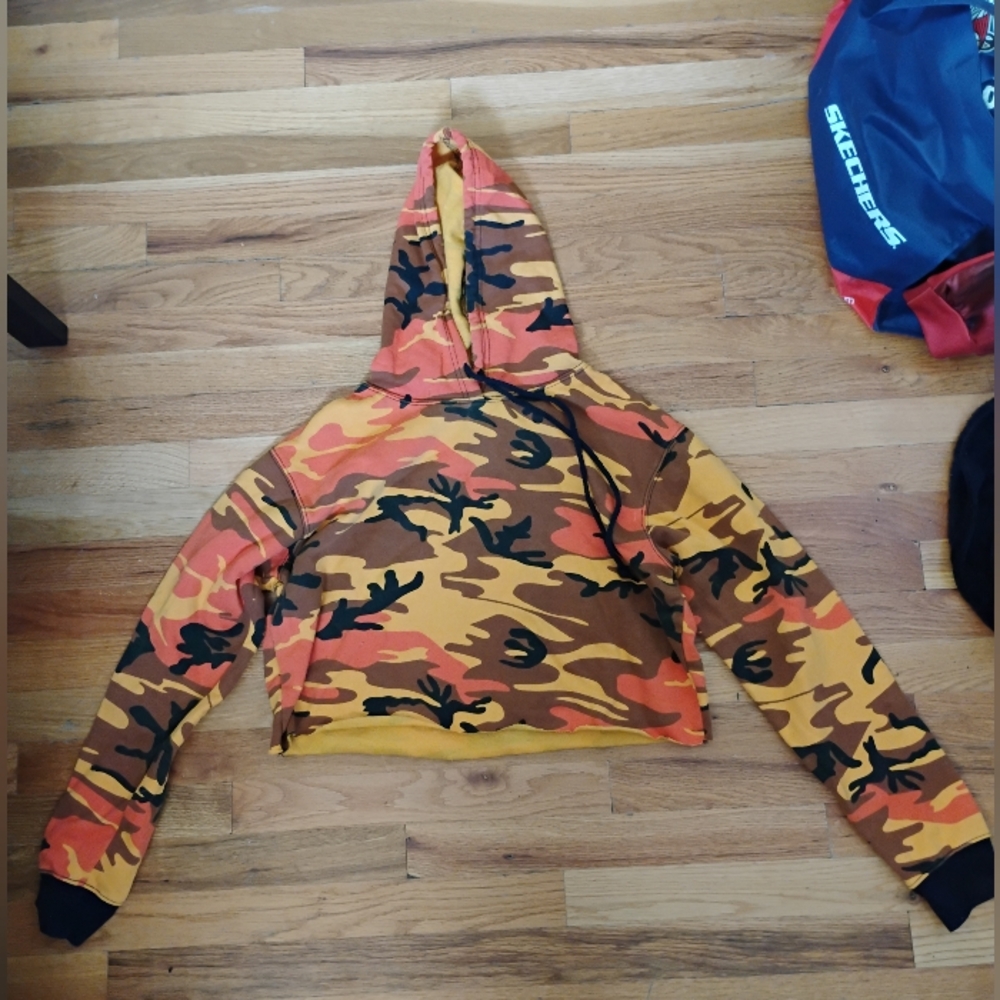 Rothco Camouflage Hoodie in Yellow and Orange
